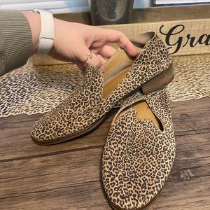 LUCKY BRAND cheetah print loafers! Size 10M